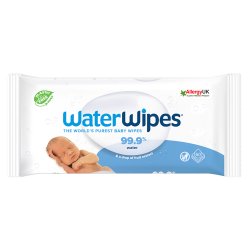 WaterWipes Baby Wipes Sensitive Newborn Biodegradable 60 Wipes