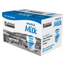 Lakeland Dairies Whole Milk 120 x 12ml