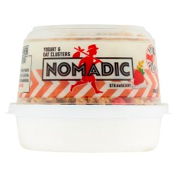 Nomadic Yogurt & Oat Clusters Strawberry 169g