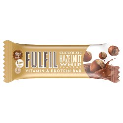 FULFIL Chocolate Hazelnut Whip Flavour Vitamin & Protein Bar 40g