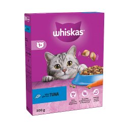 Whiskas 1+ Tuna Adult Dry Cat Food 300g