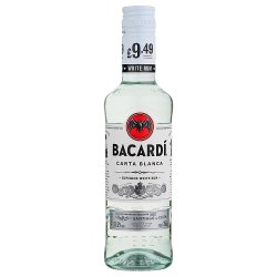 Bacardi Carta Blanca Rum 350ml