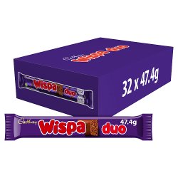 Cadbury Wispa Duo Chocolate Bar 47.4g