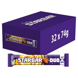 Cadbury Starbar Duo Chocolate Bar 74g