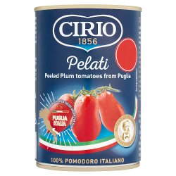 Cirio Peeled Plum Tomatoes 400g