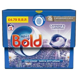 Bold All-in-1 PODS® Washing Capsules x 12