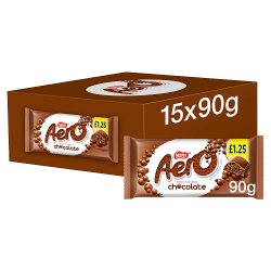 Aero Milk Chocolate Sharing Bar 90g PMP £1.25