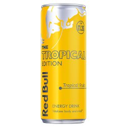Red Bull Energy Drink, Tropical Edition, PM £1.35, 250ml (12 Pack)