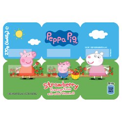 Peppa Pig Strawberry Kids Yoghurt 6 x 45g