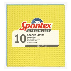 Spontex Specialist 10 Sponge Cloths