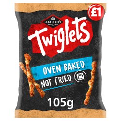 Jacob's Twiglets Original Sharing Bag Snacks 105g