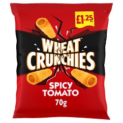 Wheat Crunchies Spicy Tomato Crisps 70g, £1.25 PMP