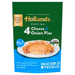Holland's 4 Cheese & Onion Pies