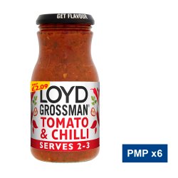 Loyd Grossman Tomato & Chilli Sauce 350g