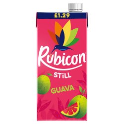 Rubicon Still Guava Juice Drink 1L PMP £1.29