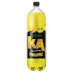 KA Sparkling Pineapple 2L Bottle, PMP, £1.79
