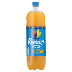 Rubicon Sparkling Mango Juice Drink 2L PMP £1.69 or 2 for £3