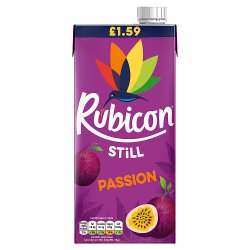 Rubicon Still Passion Juice Drink 1 Litre