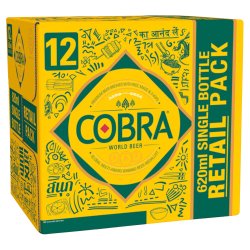 Cobra Premium Beer 12 x 620ml