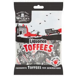 Walker's Nonsuch Liquorice Toffees 150g