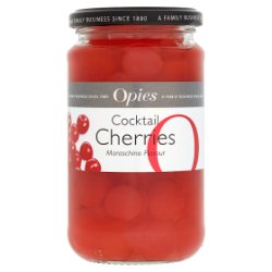 Opies Cocktail Cherries Maraschino Flavour 500g