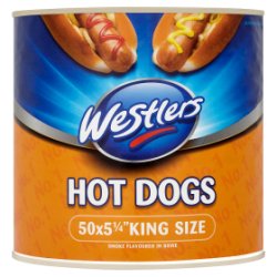 Westlers Hot Dogs Smoke Flavoured in Brine 2.5kg
