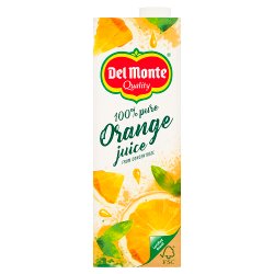 Del Monte 100% Pure Orange Juice from Concentrate 1 Litre