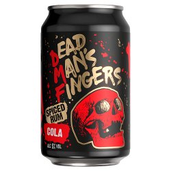 Dead Man's Fingers Spiced Rum & Cola 5% 330ml