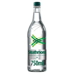 Strathmore Sparkling Spring Water 750ml Glass Bottle