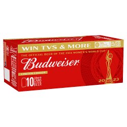 Budweiser Limited Edition Beer 10 x 440ml