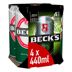 Beck's Beer 4 x 440ml