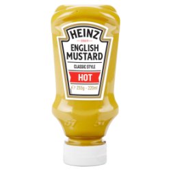 Heinz English Mustard Classic Style Hot 255g