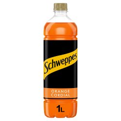 Schweppes Orange Cordial 12 x 1L