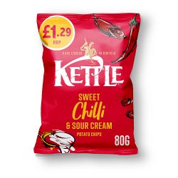KETTLE® Chips Sweet Chilli & Sour Cream Crisps 80g