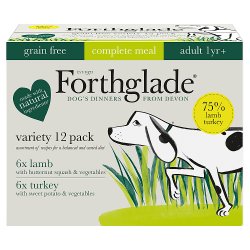 Forthglade Grain Free Complete Meal Adult 1yr+ 12 x 395g