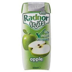 Radnor Fruits Apple No Added Sugar Kids School Drink Carton 60x125ml