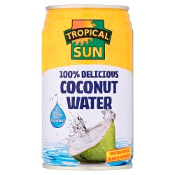 Tropical Sun 100% Delicious Coconut Water 330ml
