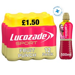 Lucozade Sport Drink Fruit Punch 500ml PMP £1.50