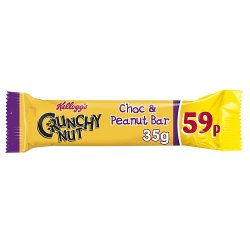Kellogg's Crunchy Nut Choc & Peanut Bar 24x35g