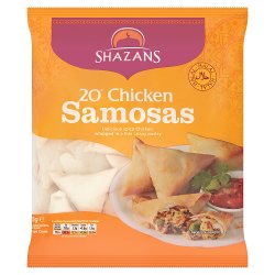 Shazans 20 Chicken Samosas 650g