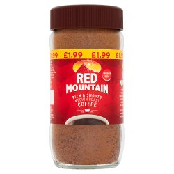 Red Mountain Medium Roast Coffee 85g PMP £1.99