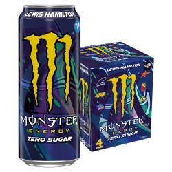 Monster Energy Drink Lewis Hamilton Zero Sugar 4 x 500ml PM £4.99