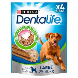 Dentalife Large Dog Treat Dental Chew 4 Stick