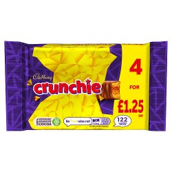 Cadbury Crunchie 4 x 26.1g (104.4g)