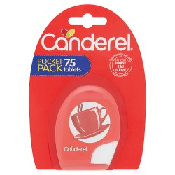 Canderel Pocket Pack 75 Tablets 6.38g
