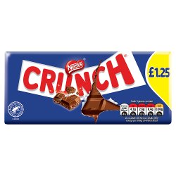 Crunch Milk Chocolate Sharing Bar 100g PMP £1.25