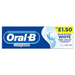 Oral-B Complete Extra White PMP Toothpaste 75ml