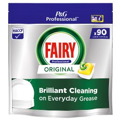 Fairy Professional Original Dishwashing Capsules, Fresh Lemon scent, 90 washes