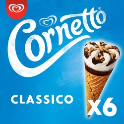 Cornetto Ice cream cone Classico 6 x 90 ml 