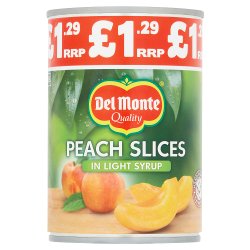 Del Monte Peach Slices in Light Syrup 420g
